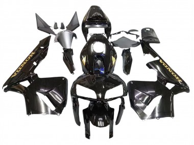 Carenagens Moto Honda CBR600RR 2005-2006 - Preto Ouro Logo
