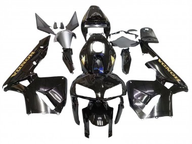 Carenagens Moto Honda CBR600RR 2005-2006 - Preto Ouro Logo