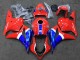 Carenagens Moto Honda CBR600RR 2009-2012 - Branco Vermelho Azul HRC