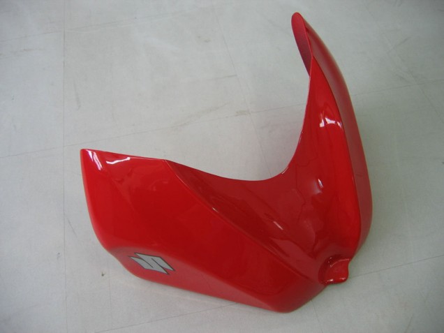 Carenagem Moto Suzuki GSXR 600 / GSXR 750 2006-2007 - Branco Vermelho Preto Brilhante