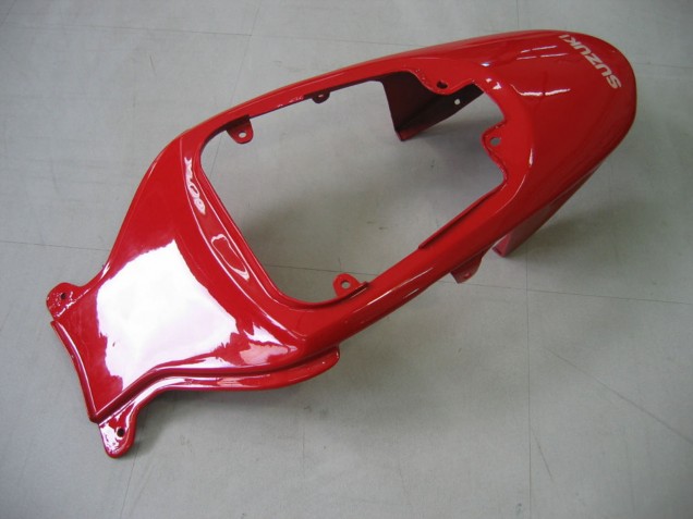 Carenagem Moto Suzuki GSXR 600 / GSXR 750 2006-2007 - Branco Vermelho Preto Brilhante