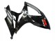 Carenagens Moto Suzuki GSXR 600 / GSXR 750 2006-2007 - Preto Brilhante Prata Vermelho