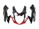 Kits Carenagem Moto Suzuki GSXR 600 / GSXR 750 2011-2024 - Vermelho Preto Brilhante