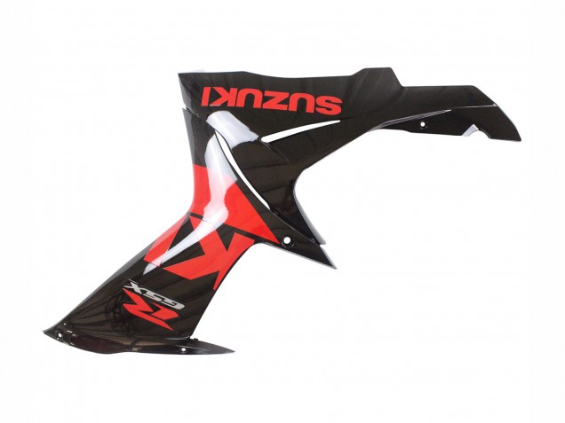 Kits Carenagem Moto Suzuki GSXR 600 / GSXR 750 2011-2024 - Vermelho Preto Brilhante