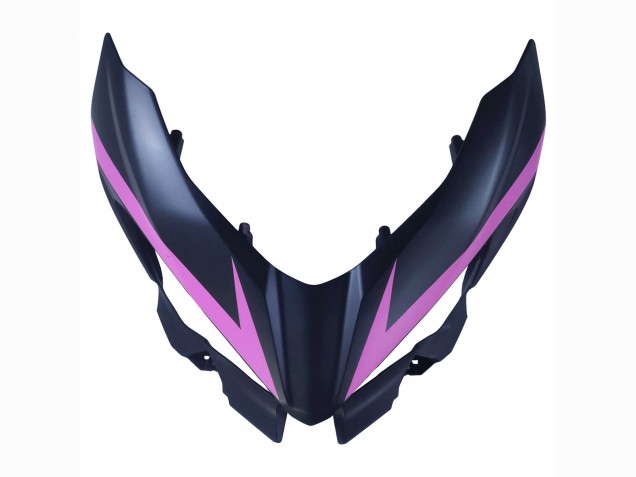 Carenagens Moto Kawasaki Ninja 400 2018-2024 - Preto Fosco Rosa