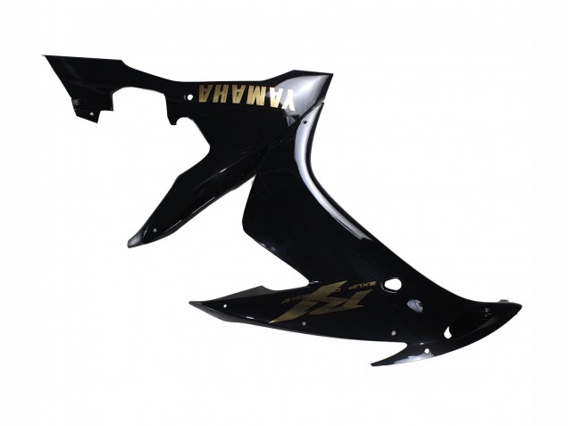 Carenagens Moto Yamaha YZF 1000 R1 2004-2006 - Preto Brilhante Ouro Decalques