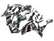Carenagens Moto Yamaha YZF 1000 R1 2007-2008 - Cinzento Branco Camouflage Tubarão