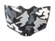 Carenagens Moto Yamaha YZF 1000 R1 2007-2008 - Cinzento Branco Camouflage Tubarão