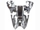 Carenagens Moto Yamaha YZF 1000 R1 2007-2008 - Cinzento Branco Camouflage Tubarão