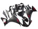 Carenagem Moto Yamaha YZF 1000 R1 2009-2011 - Preto Fosco Vermelho Decal