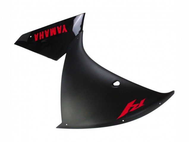 Carenagem Moto Yamaha YZF 1000 R1 2009-2011 - Preto Fosco Vermelho Decal