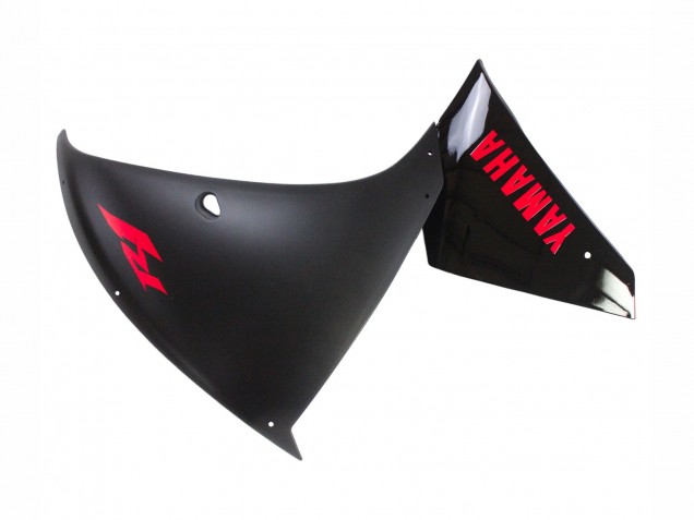 Carenagem Moto Yamaha YZF 1000 R1 2009-2011 - Preto Fosco Vermelho Decal