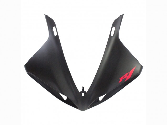 Carenagem Moto Yamaha YZF 1000 R1 2009-2011 - Preto Fosco Vermelho Decal