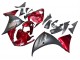 Carenagens Moto Yamaha YZF 1000 R1 2009-2011 - Vermelho Preto Fosco