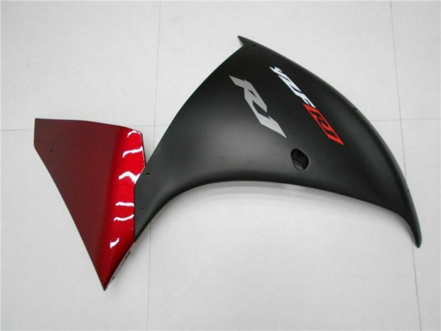 Carenagens Moto Yamaha YZF 1000 R1 2009-2011 - Vermelho Preto Fosco
