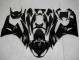 Carenagens Moto Kawasaki ZX6R 2009-2012 - Preto Brilhante Ouro Ninja