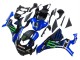 Carenagens Moto Yamaha YZF 1000 R1 2015-2019 - Azul Preto Fosco Verde Monstro ENEOS