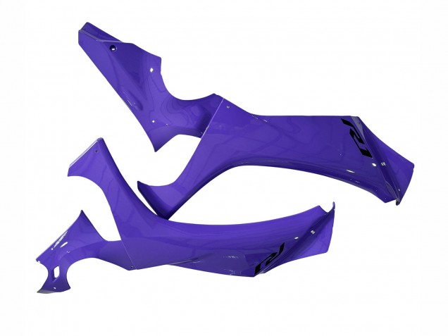 Carenagens Moto Yamaha YZF 1000 R1 2020-2025 - Roxo Preto Brilhante