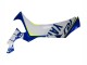 Carenagens Moto Yamaha YZF 1000 R1 2020-2025 - Branco Azul Amarelo Néon Preto Brilhante
