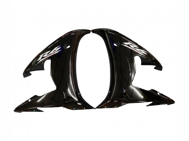 Carenagens Moto Yamaha YZF R6 2003-2004 - Preto Brilhante Branco Decalques