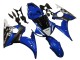 Carenagens Moto Yamaha YZF R6 2003-2004 - Azul Branco Preto Brilhante Yamalube