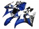 Carenagens Moto Yamaha YZF R6 2003-2004 - Azul Branco Preto Brilhante Yamalube