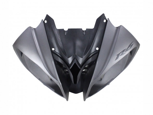 Carenagens Moto Yamaha YZF 600 R6 2008-2016 - Cinzento Preto Fibra de Carbono Estilo