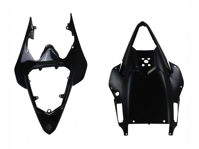 Carenagens Moto Yamaha YZF 600 R6 2008-2016 - Preto Brilhante Preto Fosco Vermelho Listra