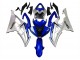 Carenagens Moto Yamaha YZF 600 R6 2008-2016 - Prata Azul