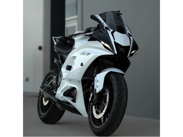 Carenagens Moto Yamaha YZF R7 2021-2024 - Branco Brilhante