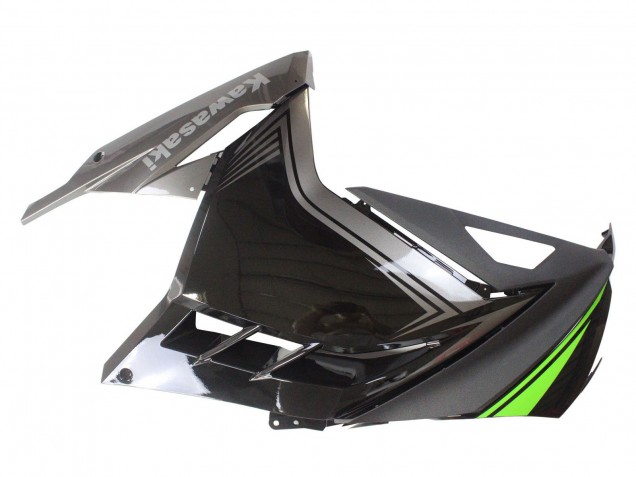 Carenagens Moto Kawasaki EX300 2013-2024 - Preto Brilhante Preto Fosco Verde