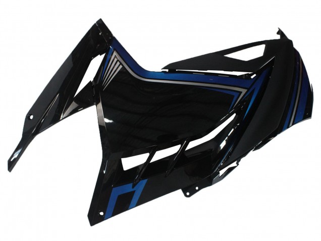 Carenagens Moto Kawasaki EX300 2013-2024 - Preto Brilhante Azul