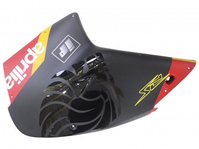 Carenagens Moto Aprilia RS125 2000-2005 - Preto Vermelho Amarelo