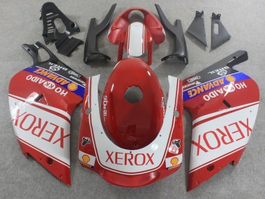 Carenagens Moto Aprilia RS125 2000-2005 - Branco Vermelho Azul Xerox