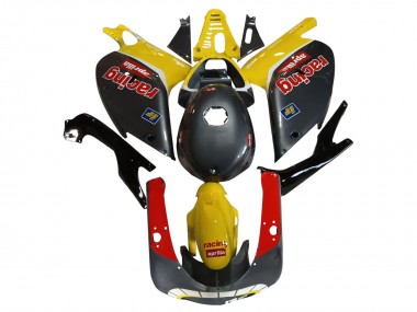 Carenagens Moto Aprilia RS125 2000-2005 - Preto Amarelo Vermelho