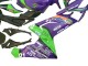 Carenagens Moto Aprilia RS125 2006-2011 - Roxo Verde Vermelho