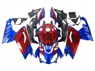 Carenagens Moto Aprilia RS125 2006-2011 - Azul Vermelho