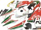 Carenagens Moto Aprilia RS125 2006-2011 - Branco Vermelho Verde