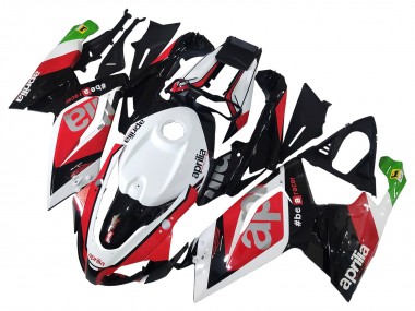 Carenagens Moto Aprilia RS125 2006-2011 - Branco Vermelho Preto Verde