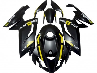 Carenagens Moto Aprilia RS125 2006-2011 - Preto Fosco Amarelo