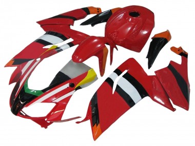Carenagens Moto Aprilia RS125 2006-2011 - Vermelho Branco Preto Amarelo Verde