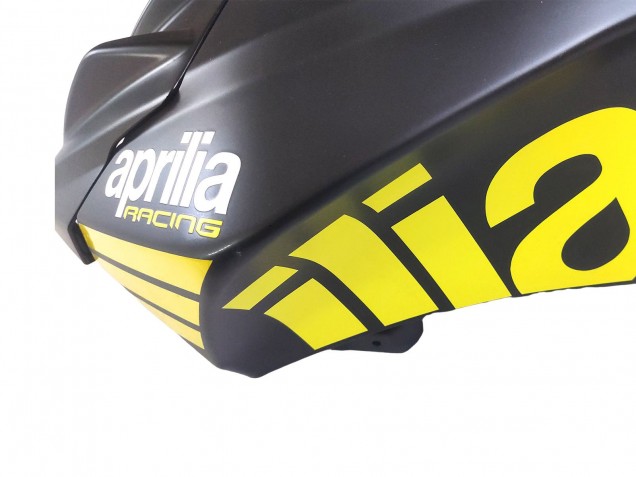 Carenagens Moto Aprilia RS4 50 125 2012-2019 - Amarelo Preto Fosco