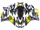 Carenagens Moto Aprilia RS4 50 125 2012-2019 - Amarelo Preto Fosco