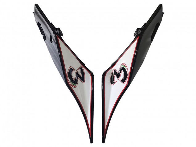 Carenagens Moto Aprilia RS4 50 125 2012-2019 - Branco Vermelho Amarelo Preto Brilhante