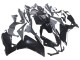 Carenagens Moto Aprilia RS4 50 125 2012-2019 - Preto Brilhante