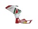 Kits Carenagem Moto Aprilia RS4 50 125 2012-2019 - Branco Vermelho Verde Amarelo Alitalia