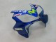 Carenagens Moto Honda CBR600 F4i 2004-2007 - Azul Amarelo Verde MoviStar