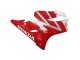 Carenagens Moto Honda CBR600 F4i 2004-2007 - Prata Vermelho