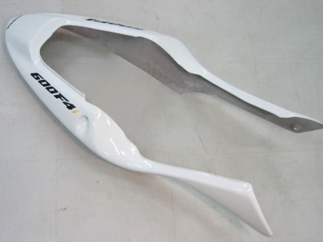 Carenagem Moto Honda CBR600 F4i 2004-2007 - Branco Preto Brilhante