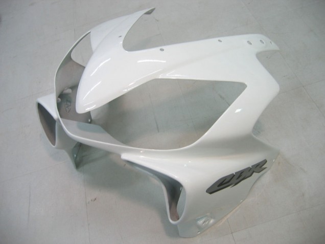 Carenagem Moto Honda CBR600 F4i 2004-2007 - Branco Preto Brilhante